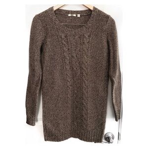 [UNIQLO] Wool/Rabbit Hair Tight Knit Long Sweater